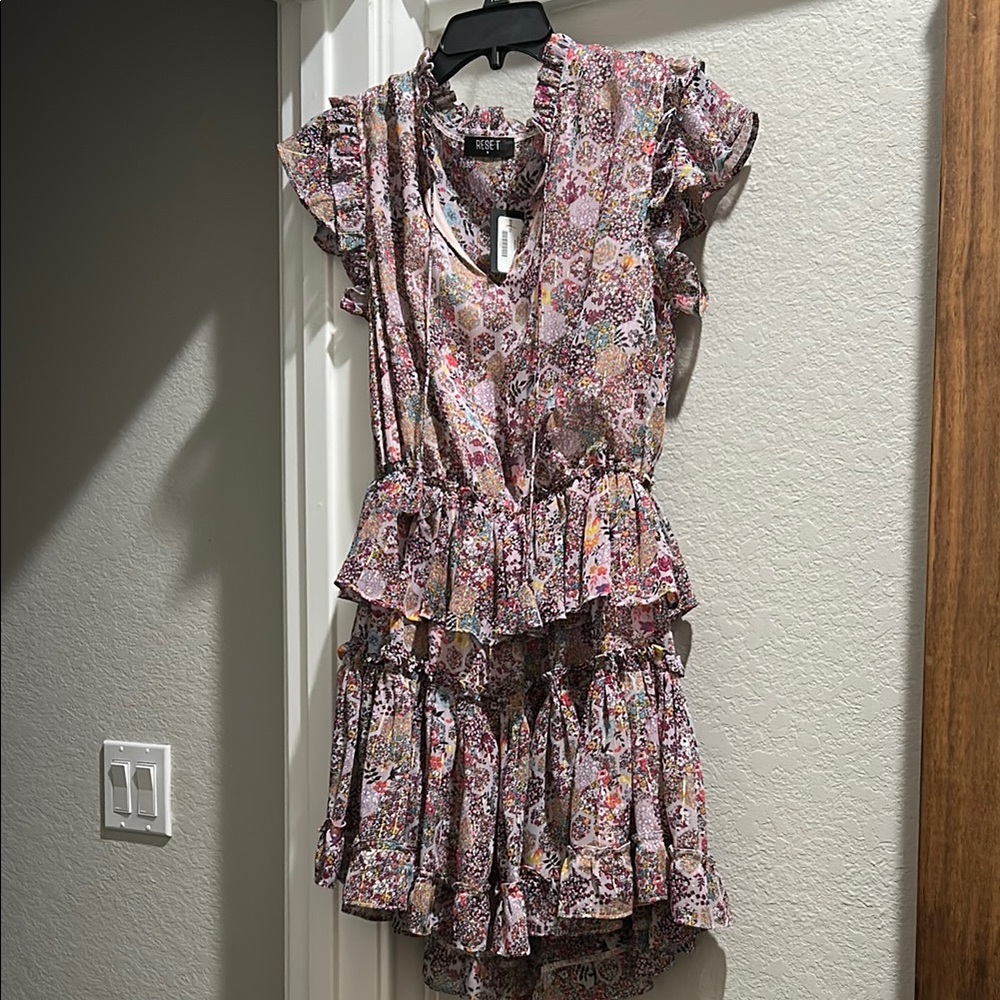 Floral Ruffle Dress